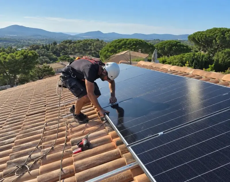Installateur panneaux solaires Saint-Maurice-de-Gourdans — pose photovoltaïque sur toiture