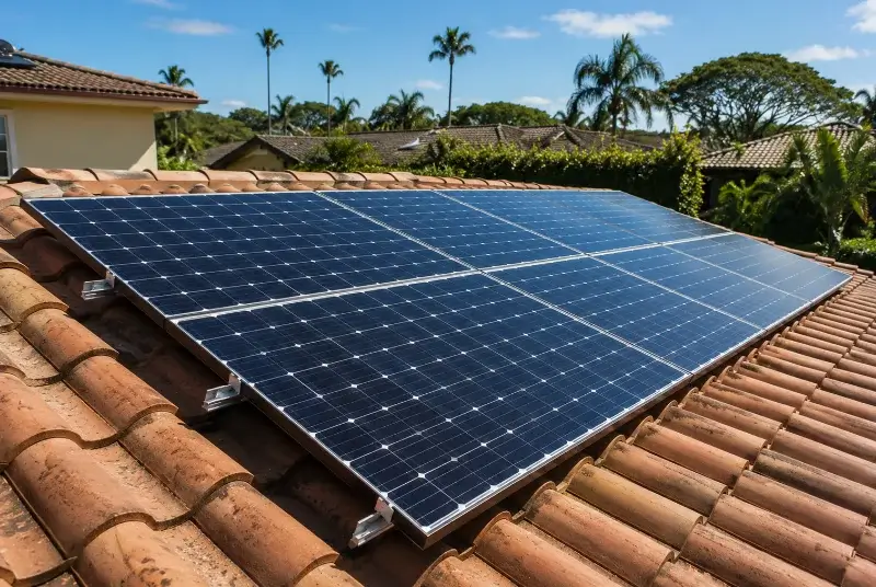 Installation de panneaux solaires à Saint-Maurice-de-Gourdans